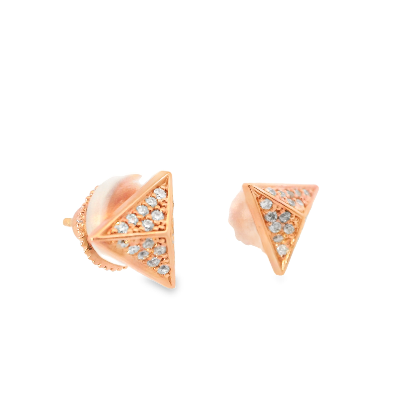 0.28CT Diamond 14k Gold Earring