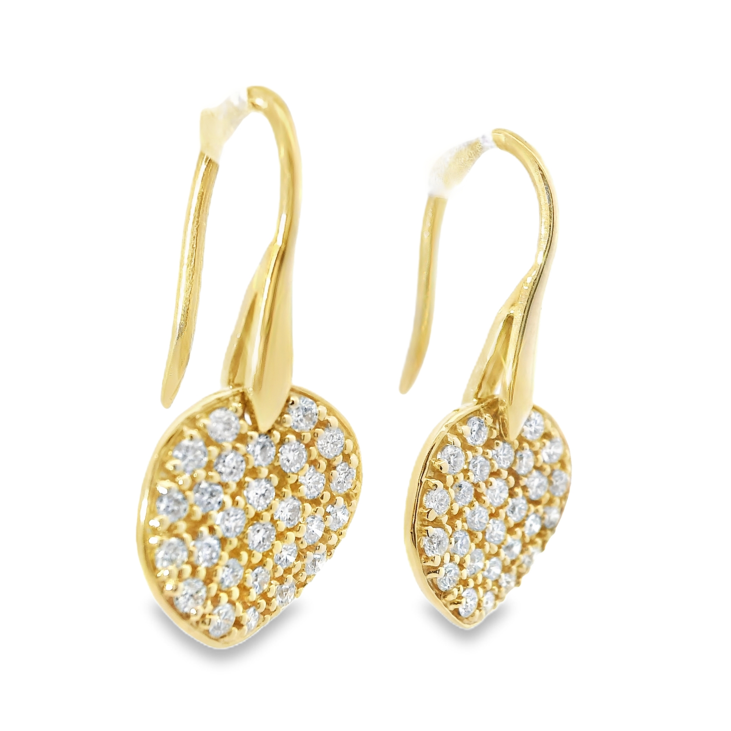 1.11CT Diamond 14k Gold Earring
