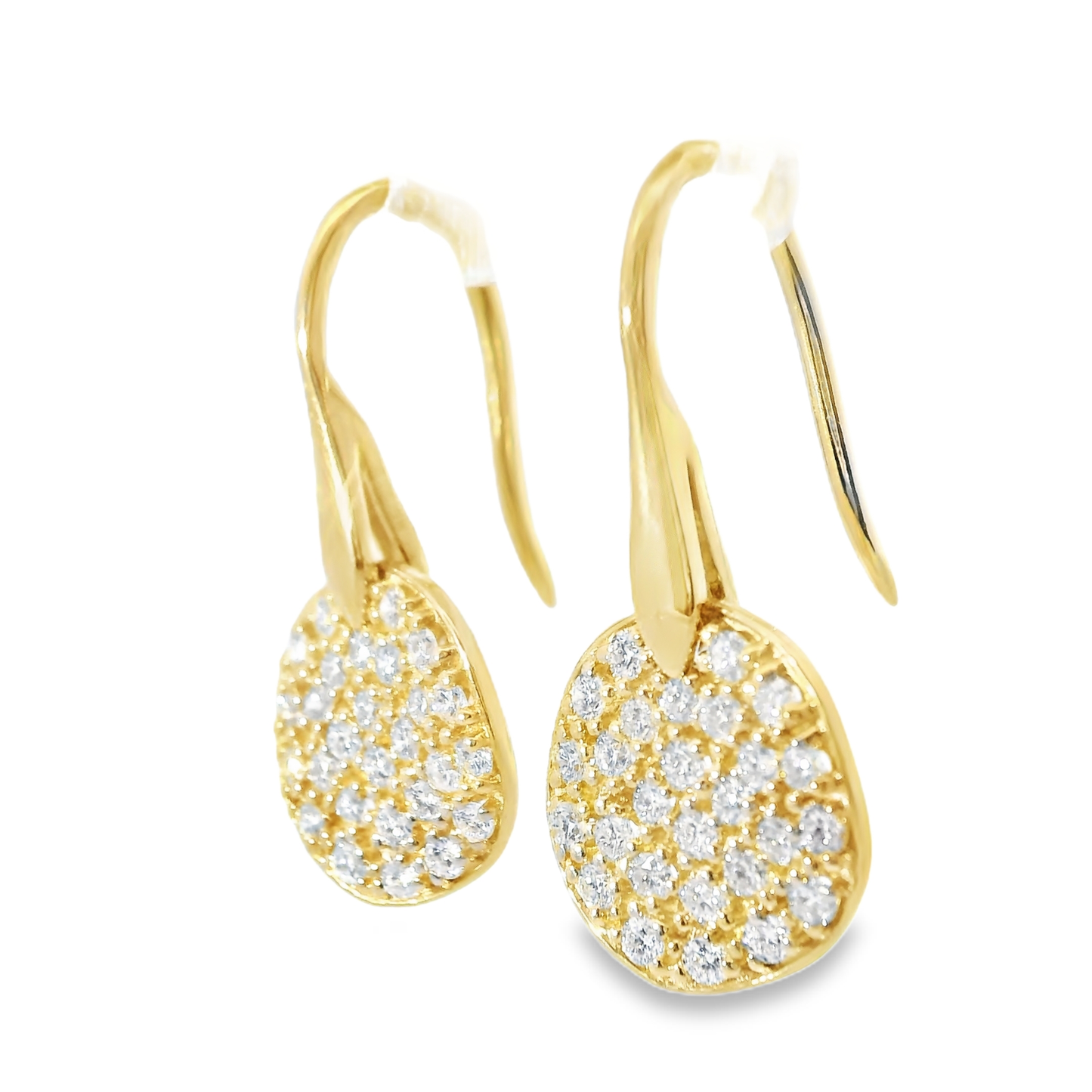 1.11CT Diamond 14k Gold Earring