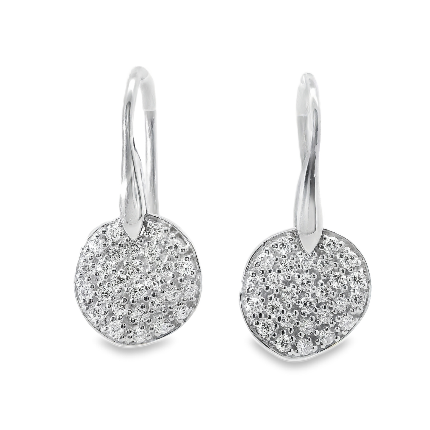 1.11CT Diamond 14k Gold Earring