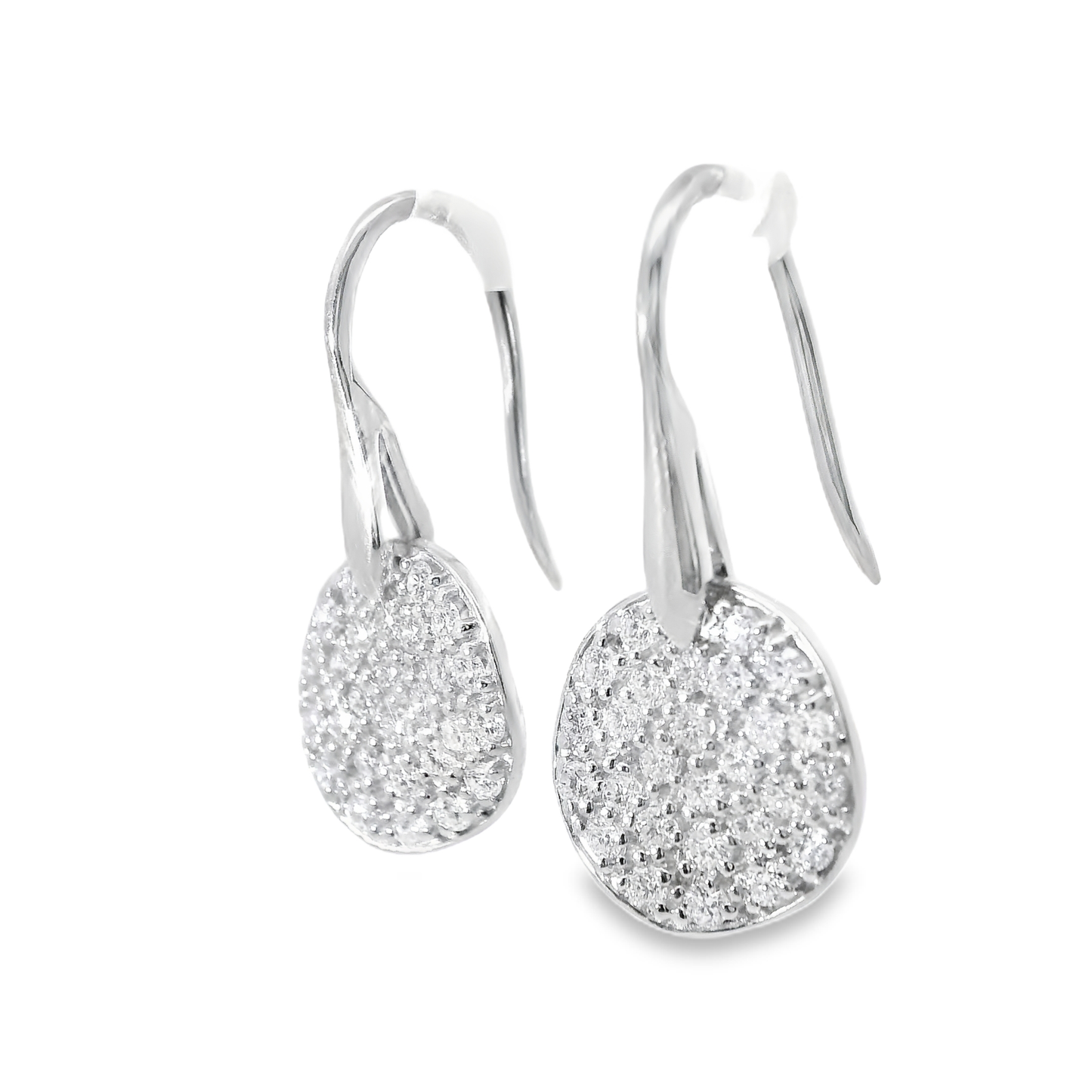 1.11CT Diamond 14k Gold Earring