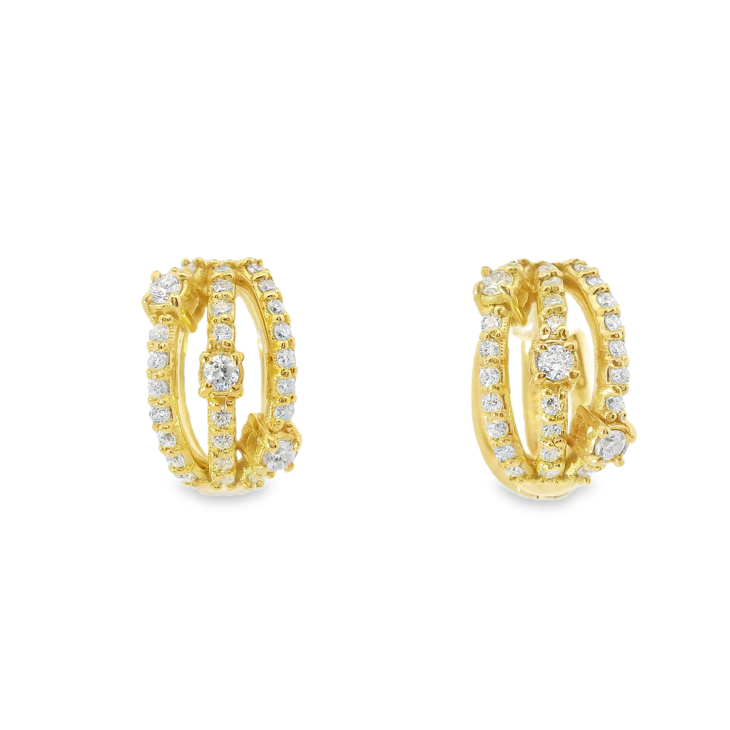 0.40CT Diamond 14k Gold Earring