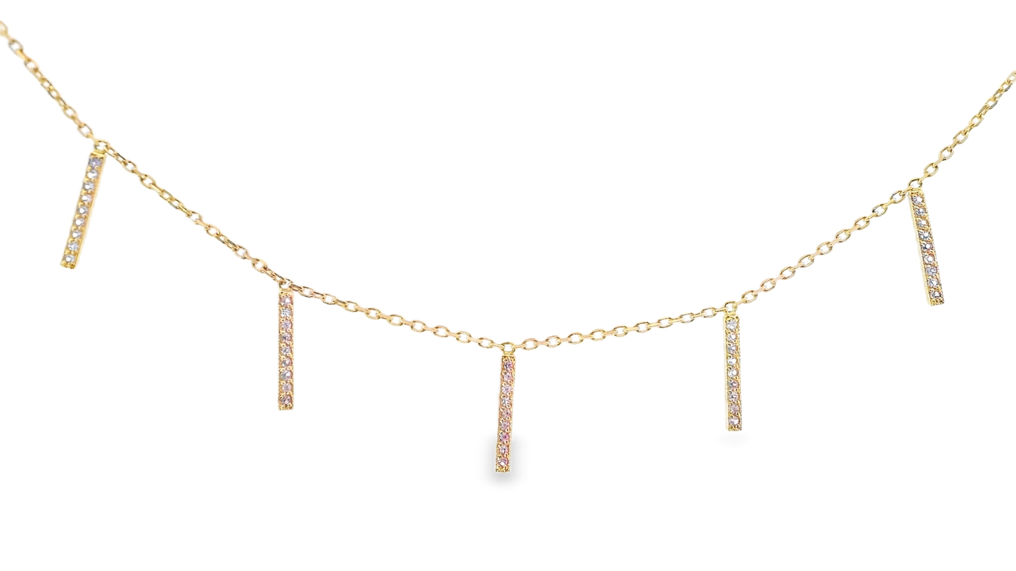 0.33CT Pink Sapphire 14k Rose Gold