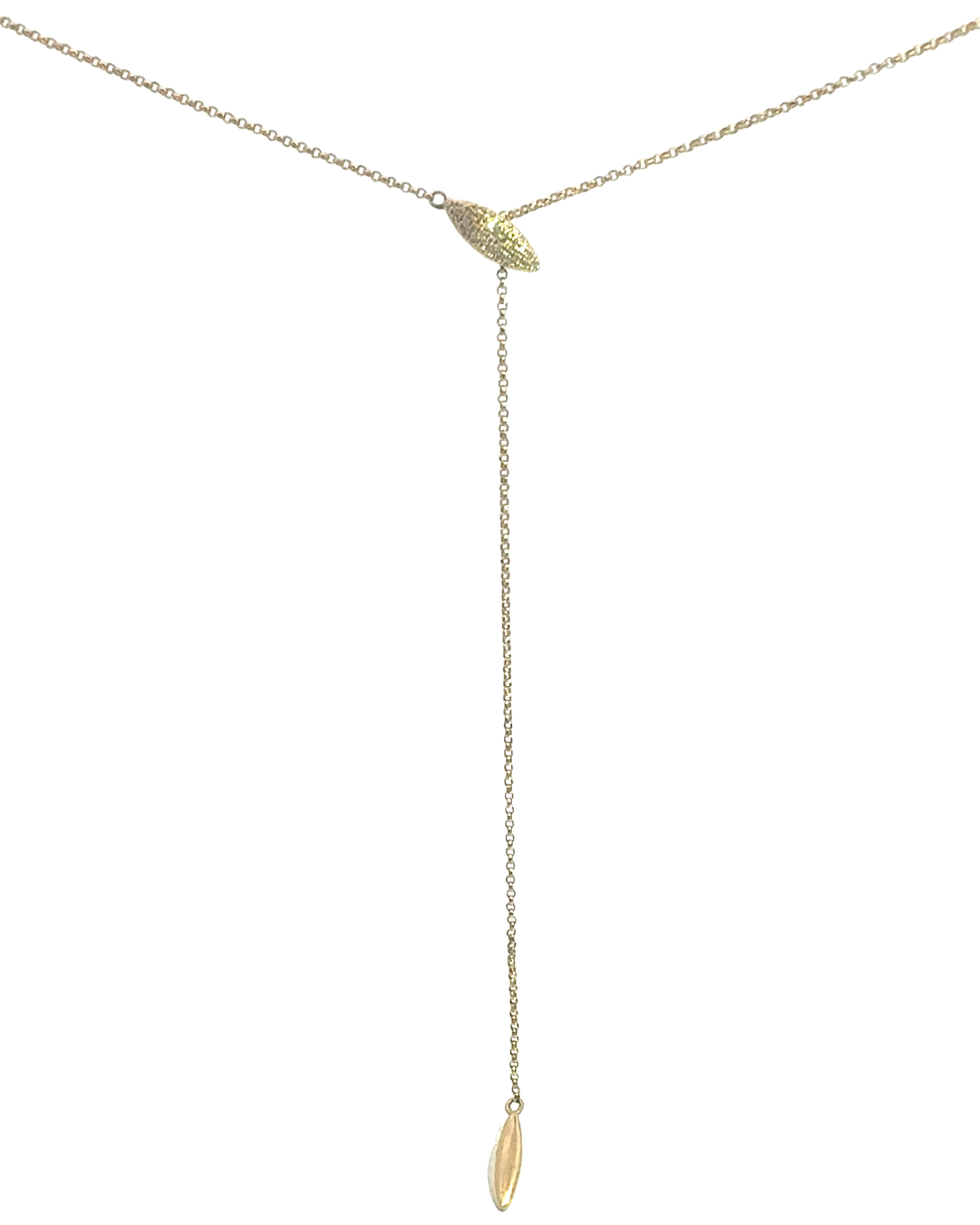 0.09Ct diamond Pendant 14k Yellow Gold