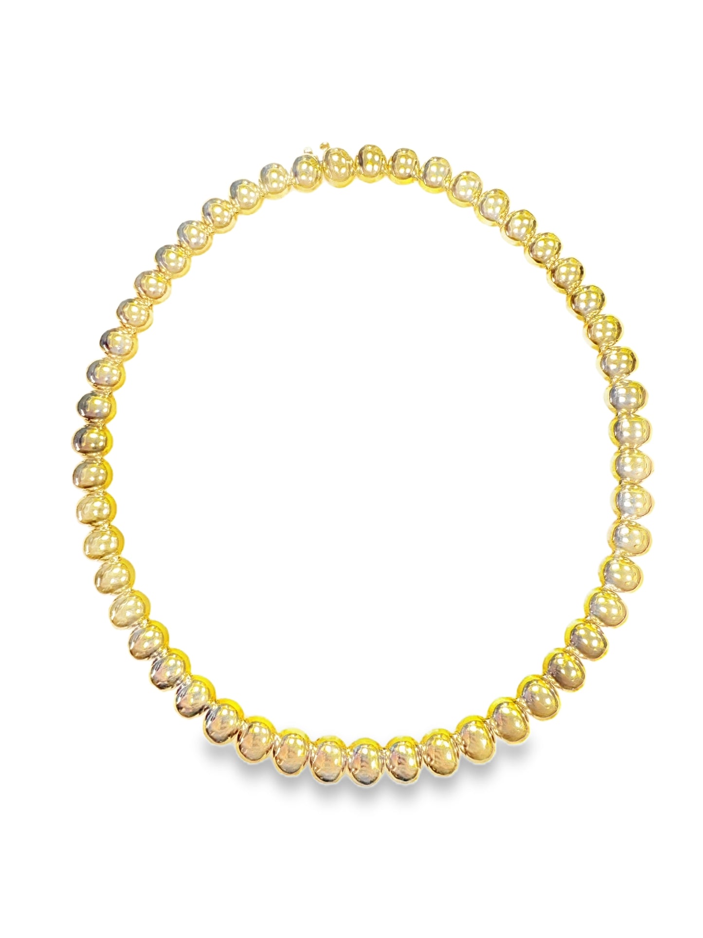 Plain Gold 14k Yellow Gold Necklace