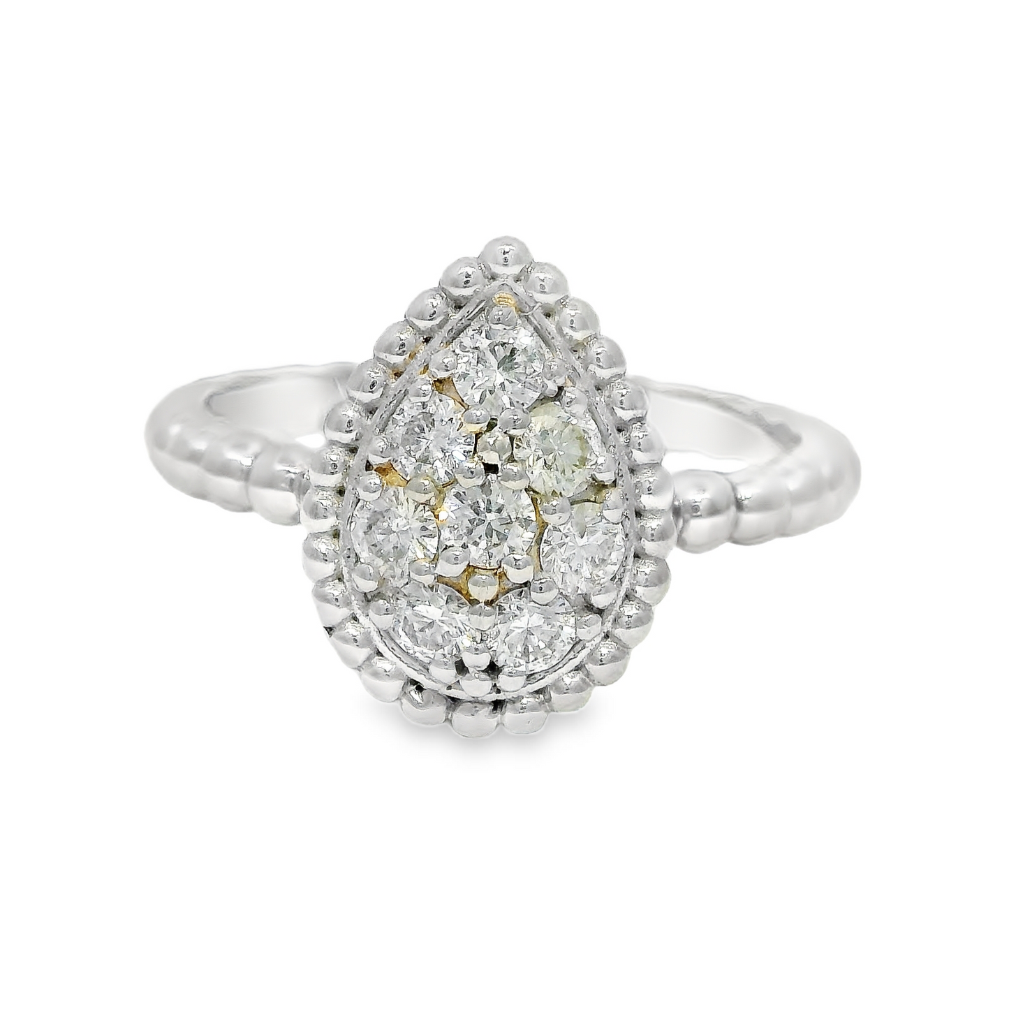 0.39CT Diamond 14K White Gold