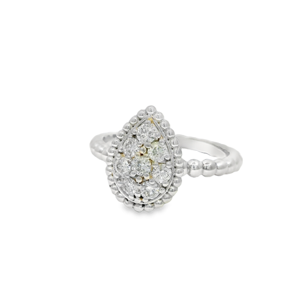 0.39CT Diamond 14K White Gold