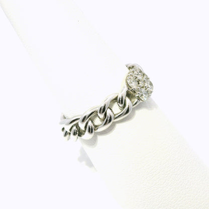 0.40CT Diamond Ring 18k White Gold