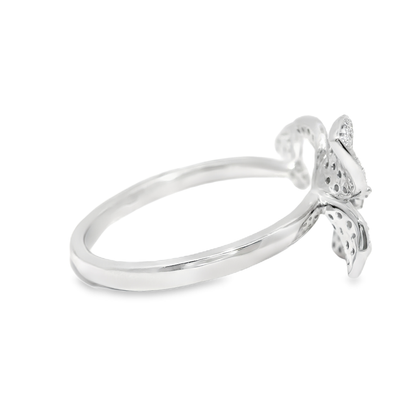 0.48CT Diamond Ring 14k White Gold