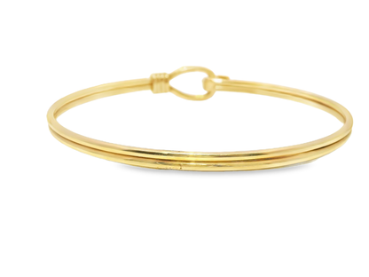 0.13CT diamond Bangle 18k Rose Gold