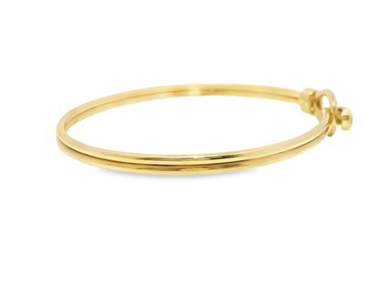 0.13CT diamond Bangle 18k Rose Gold
