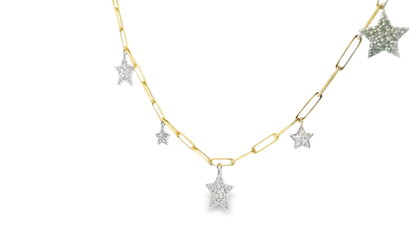 1.07Ct Diamond Pendant 14k Yellow Gold