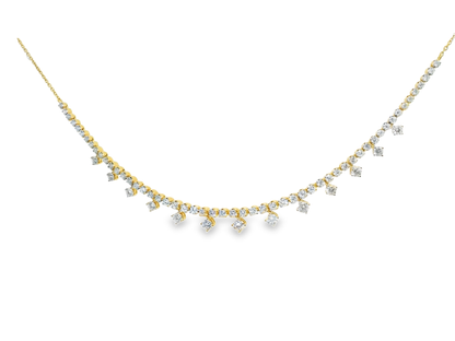 2.05Ct diamond Pendant 14k Yellow Gold