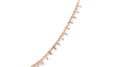 1.93CT diamond Pendant 14k Rose Gold