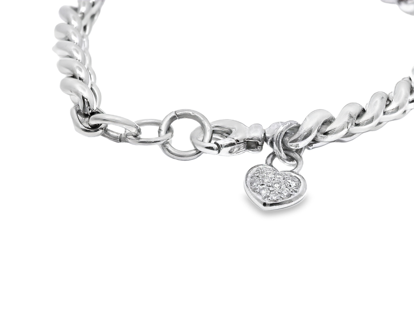 1.56CT diamond Bracelet 18k White Gold