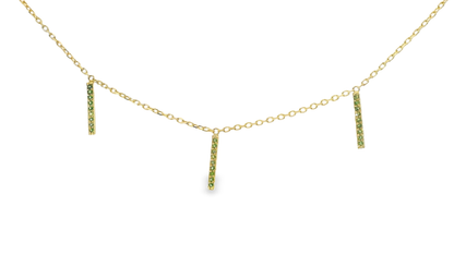 0.16CT Tsavorite Stone 14k Yellow Gold