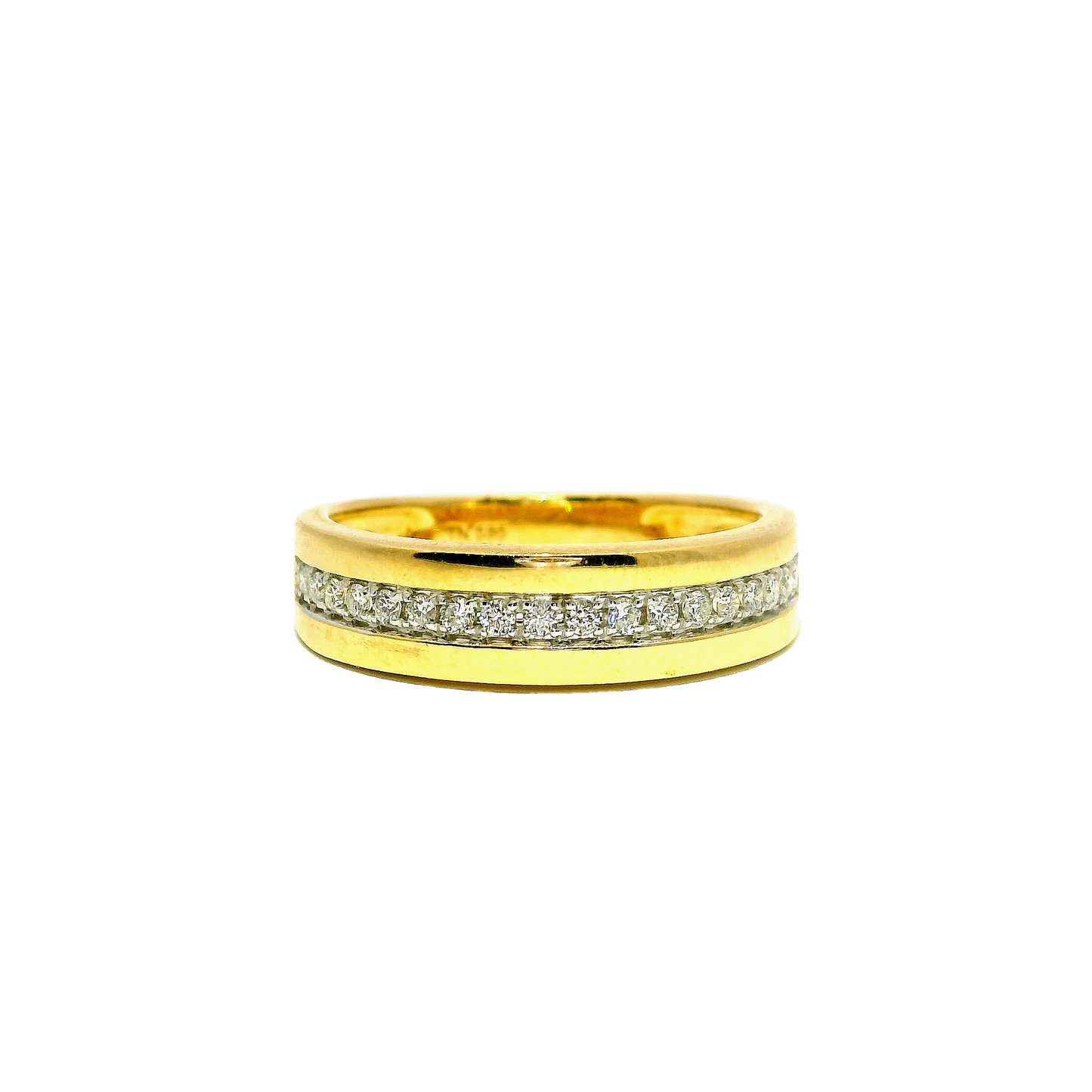0.21Ct  Diamond Ring 14k Yellow Gold