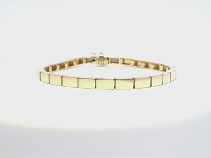 Plain Gold 14k Yellow Gold