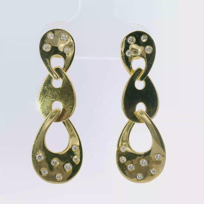 0.21CT Diamond 14k White Gold Earring